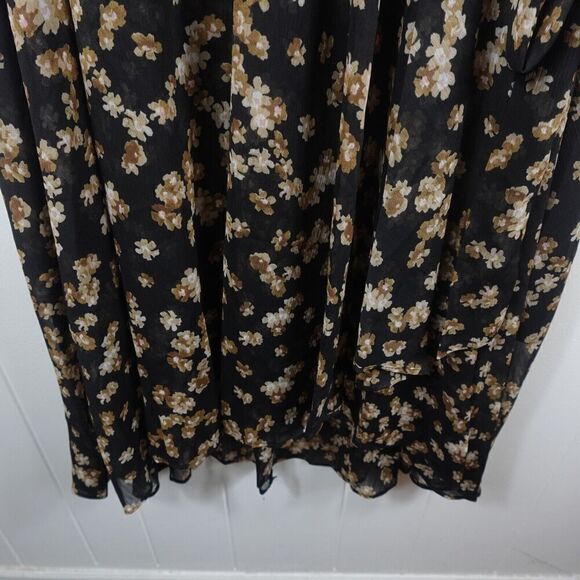 Tommy Hilfiger Plus Chiffon Floral Midi Dress Size 16W - Picture 9 of 14